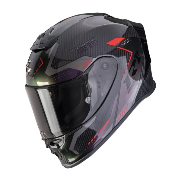 Scorpion Helmets R1 evo carbon propel b/grn xs